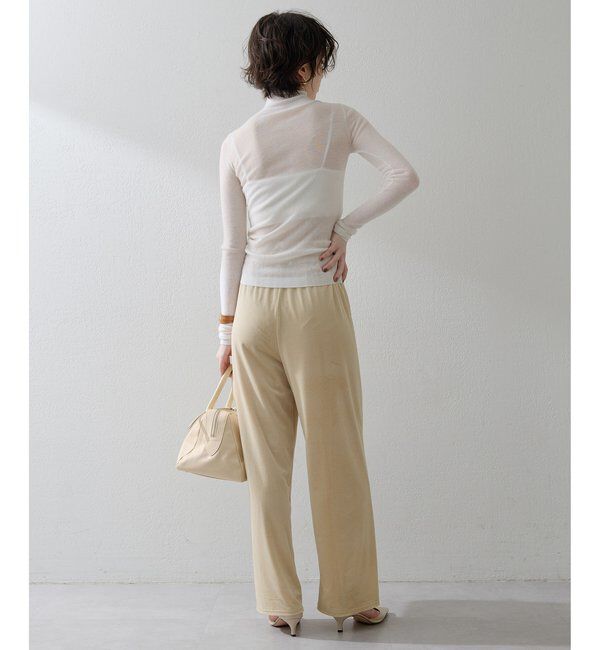 THE PAUSE「【THE PAUSE】リブハイネックプルオーバー」|ニット・セーター|