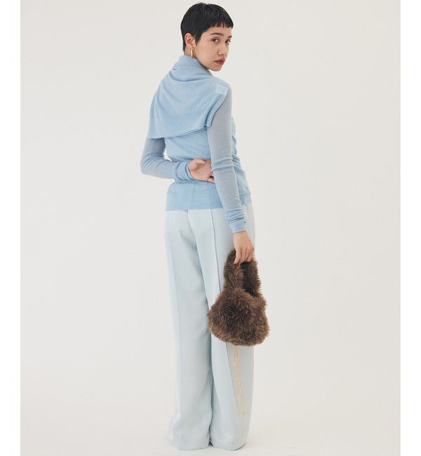 THE PAUSE「【THE PAUSE】リブハイネックプルオーバー」|ニット・セーター|