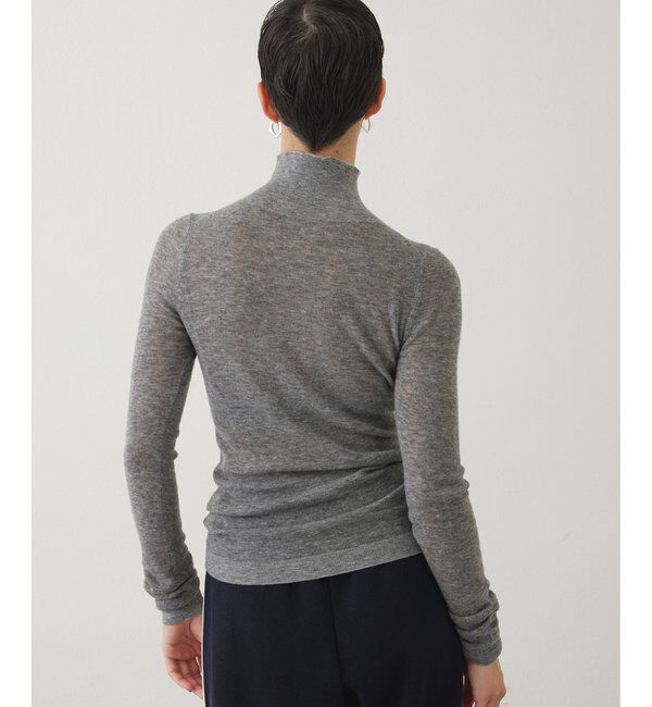 THE PAUSE「【THE PAUSE】リブハイネックプルオーバー」|ニット・セーター|