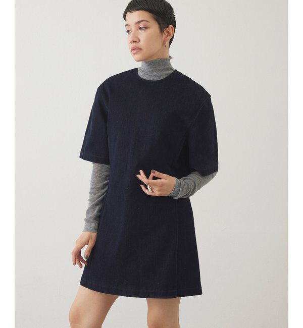 THE PAUSE「【THE PAUSE】リブハイネックプルオーバー」|ニット・セーター|