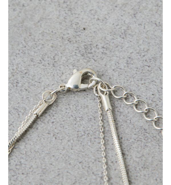 THE PAUSE「【THE PAUSE】ダブルチェーンネックレス」|リング|