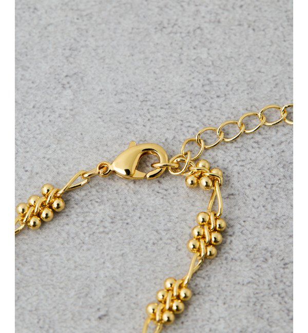 THE PAUSE「【THE PAUSE】モチーフチェーンネックレス」|リング|