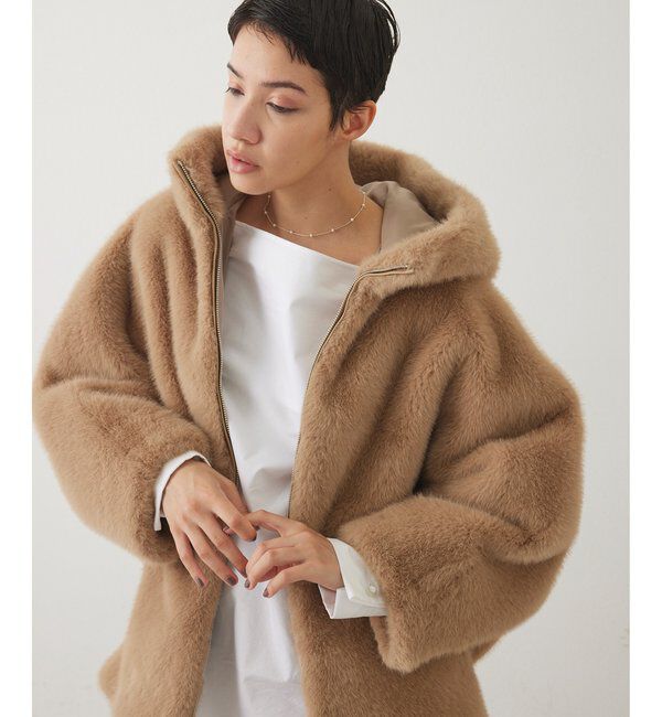 THE PAUSE「【THE PAUSE】フェイクファードルマンコート」|その他|