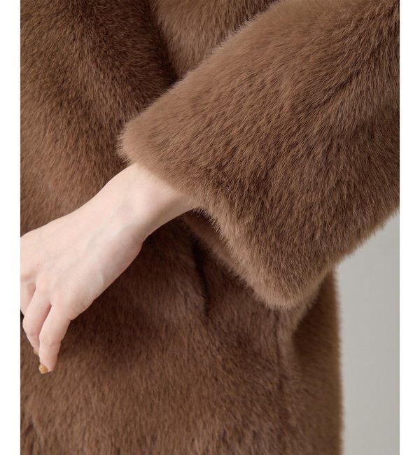 THE PAUSE「【THE PAUSE】フェイクファードルマンコート」|その他|