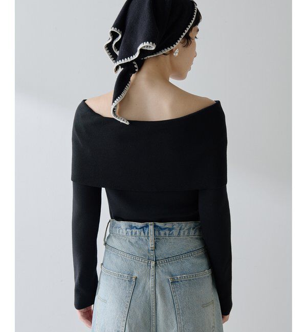  「オフショルニットプルオーバー」|ニット・セーター|