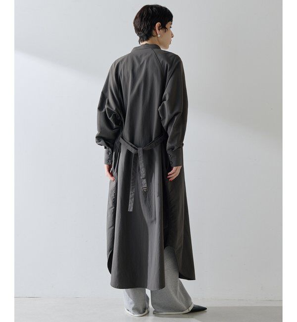  「ナイロンシャツドレス」|ワンピース|