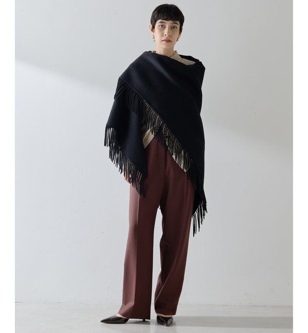  「【Christian AKS】Wool Fringe Stole」|マフラー|