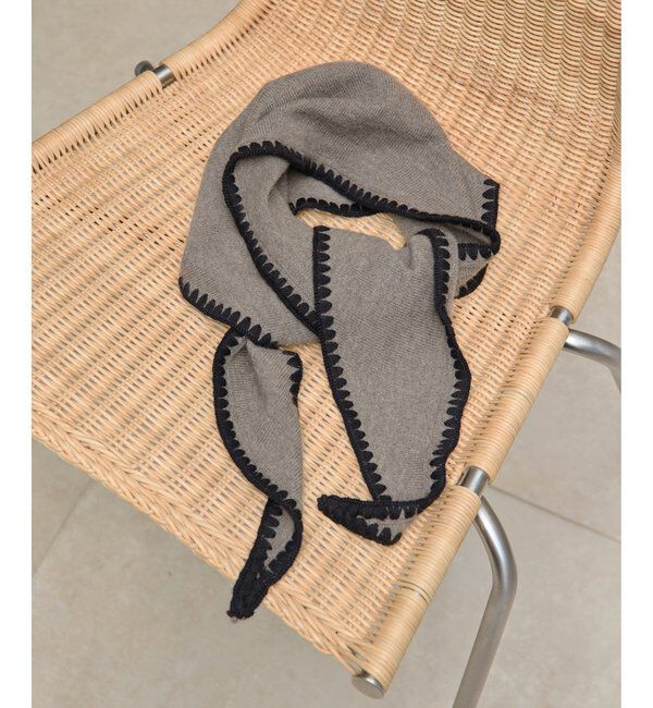  「【Christian AKS】Wool Stitch Stole」|マフラー|