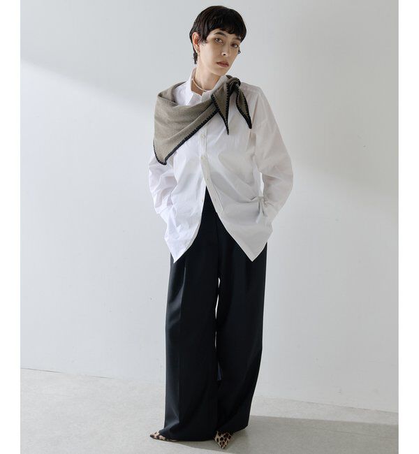  「【Christian AKS】Wool Stitch Stole」|マフラー|