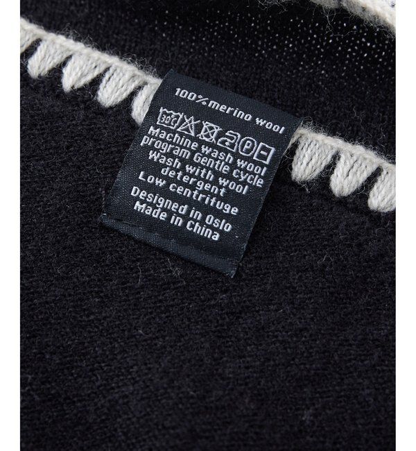  「【Christian AKS】Wool Stitch Stole」|マフラー|