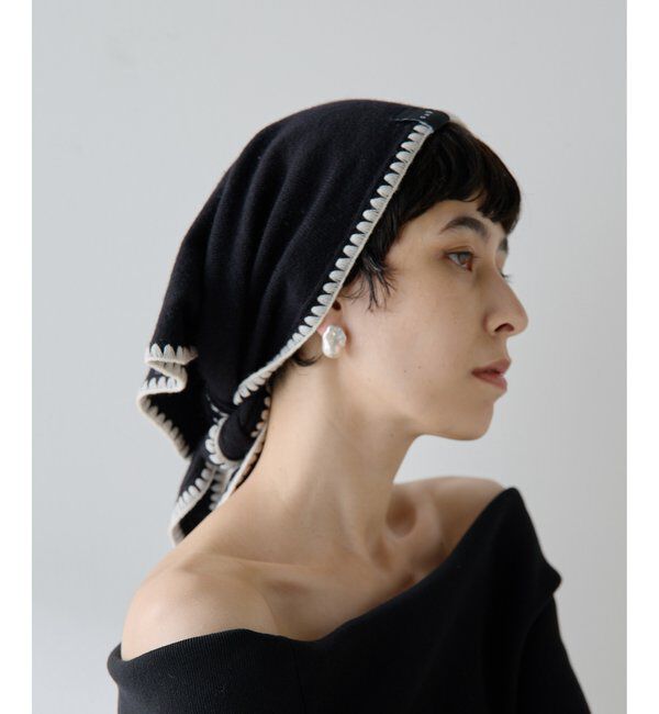  「【Christian AKS】Wool Stitch Stole」|マフラー|