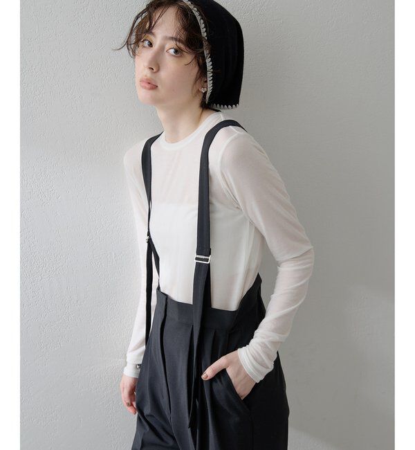  「【Christian AKS】Wool Stitch Stole」|マフラー|