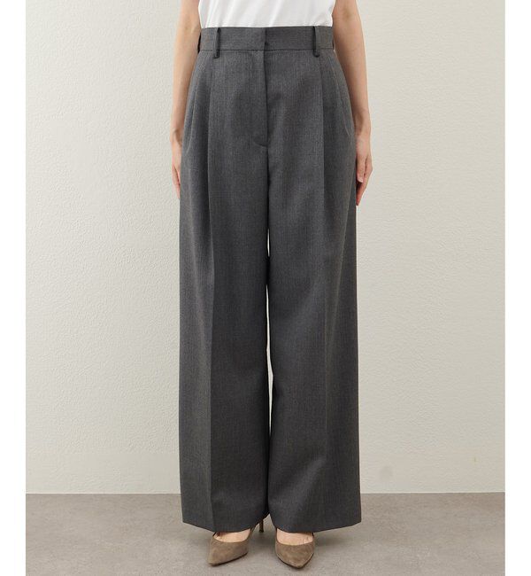  「カマーベルトタックパンツ」|チノ|