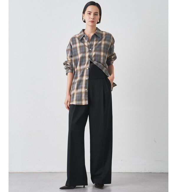  「カマーベルトタックパンツ」|チノ|