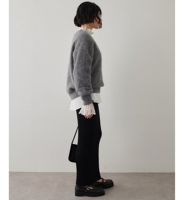  「ファークルーネックプルオーバー」|ニット・セーター|