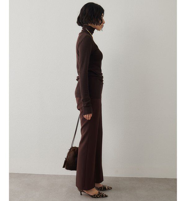  「ウール混カットタートルプルオーバー」|Tシャツ・カットソー|