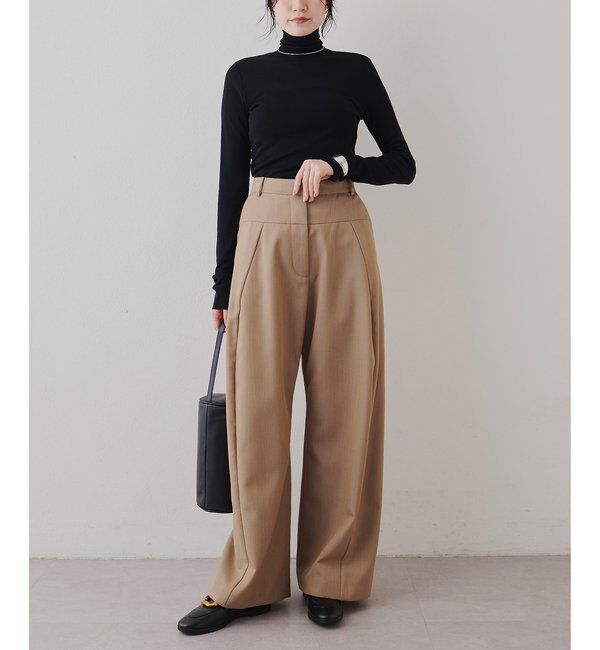  「ウール混カットタートルプルオーバー」|Tシャツ・カットソー|