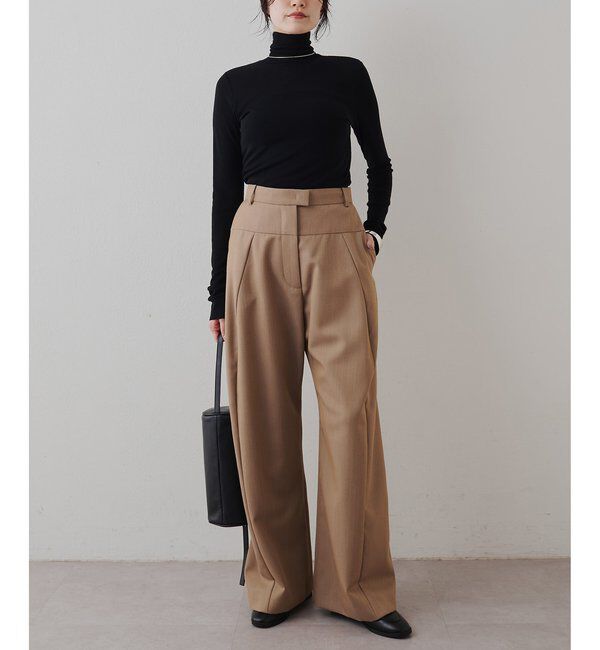  「ウール混カットタートルプルオーバー」|Tシャツ・カットソー|