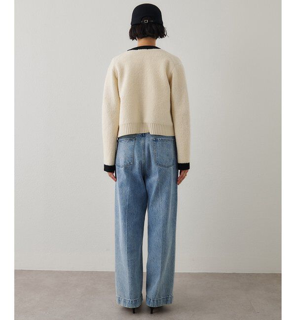  「ブークレーニットジャケット」|ニット・セーター|