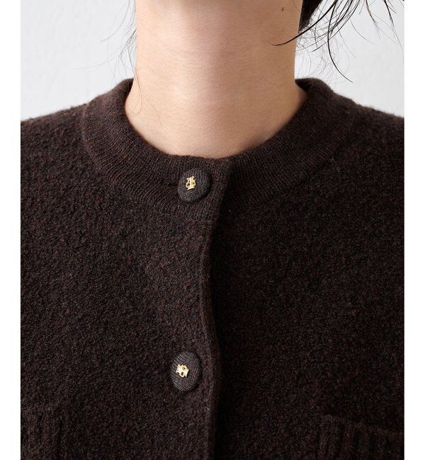  「ブークレーニットジャケット」|ニット・セーター|