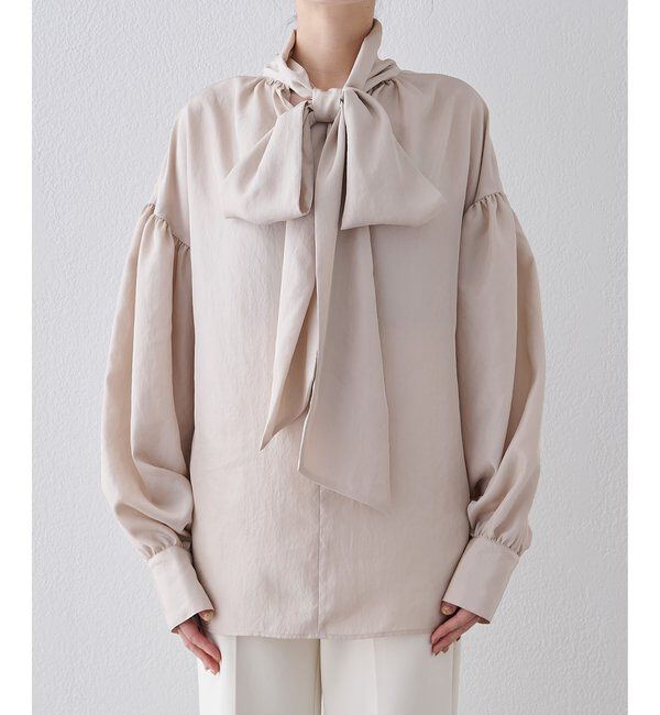  「シルキーボウタイブラウス」|シャツ・ブラウス|