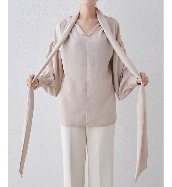  「シルキーボウタイブラウス」|シャツ・ブラウス|