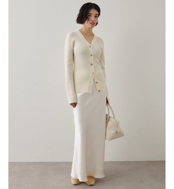  「リブニットカーディガン」|ニット・セーター|