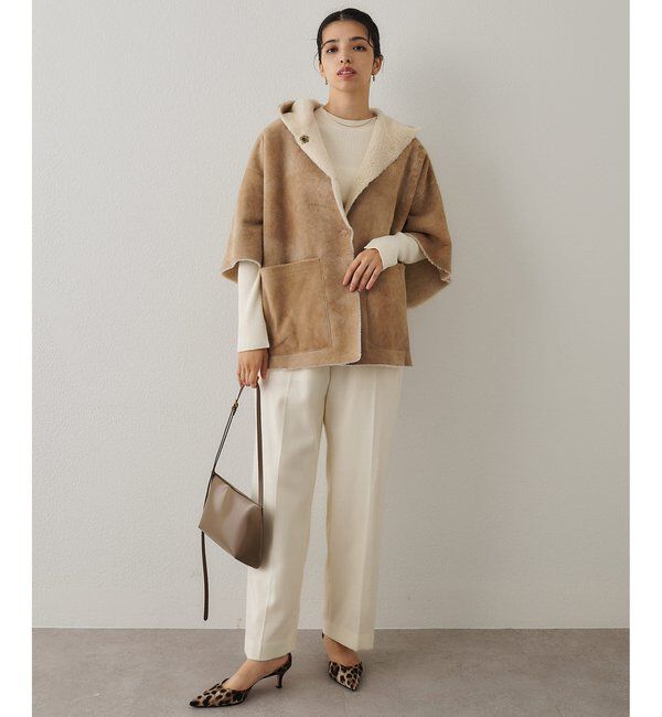  「リブニットクループルオーバー」|ニット・セーター|