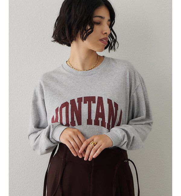  「MONTANAロングTシャツ」|Tシャツ・カットソー|