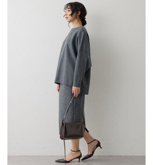  「圧縮スムースワイドプルオーバー」|Tシャツ・カットソー|