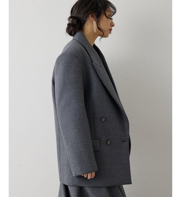  「ボンディングオーバージャケット」|テーラードジャケット|