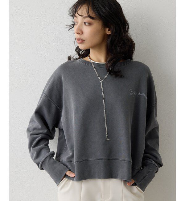  「ヴィンテージロゴ裏毛」|Tシャツ・カットソー|チャコールグレー