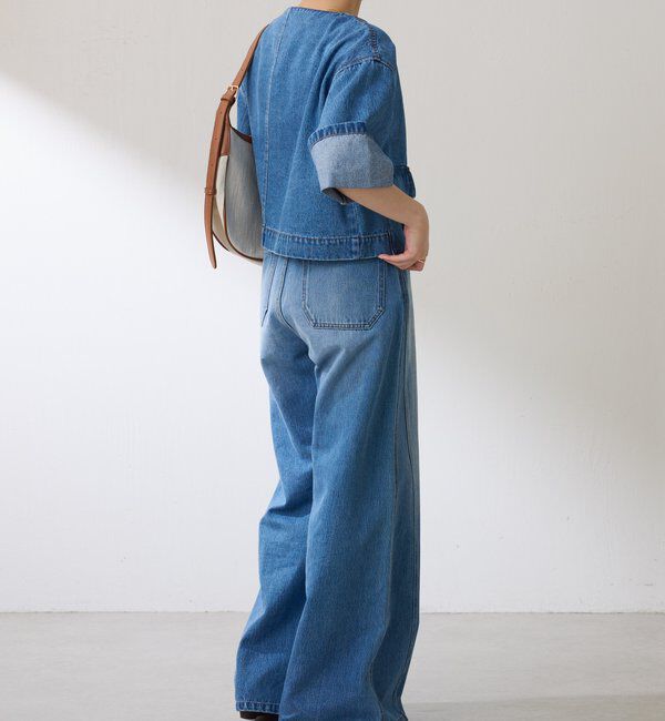  「Q.anos ターンバックジャケット」|ベスト・ジレ|