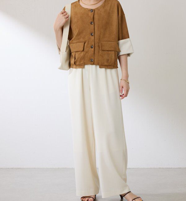  「Q.anos ターンバックジャケット」|ベスト・ジレ|