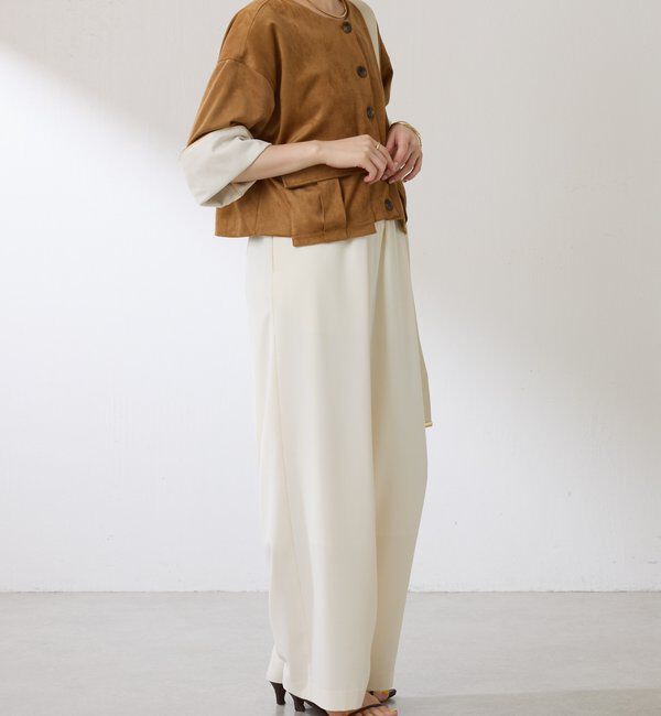  「Q.anos ターンバックジャケット」|ベスト・ジレ|