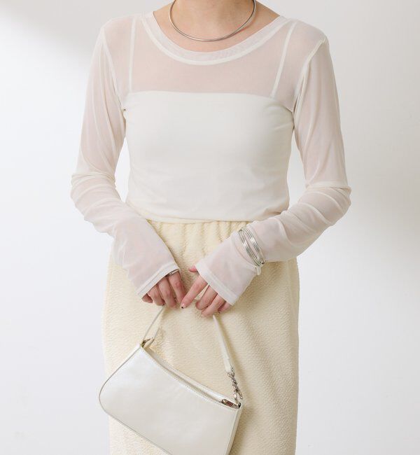  「Q.anos レイヤードTシャツ」|Tシャツ・カットソー|