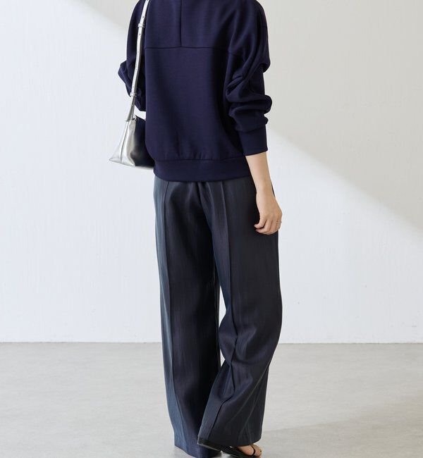  「サテンワイドパンツ」|チノ|
