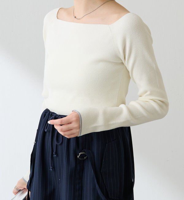  「【2通りで着れる】オフショルダーニット」|ニット・セーター|