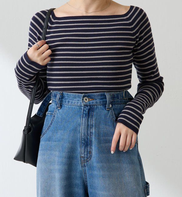  「【2通りで着れる】オフショルダーニット」|ニット・セーター|