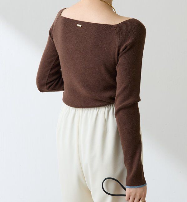  「【2通りで着れる】オフショルダーニット」|ニット・セーター|