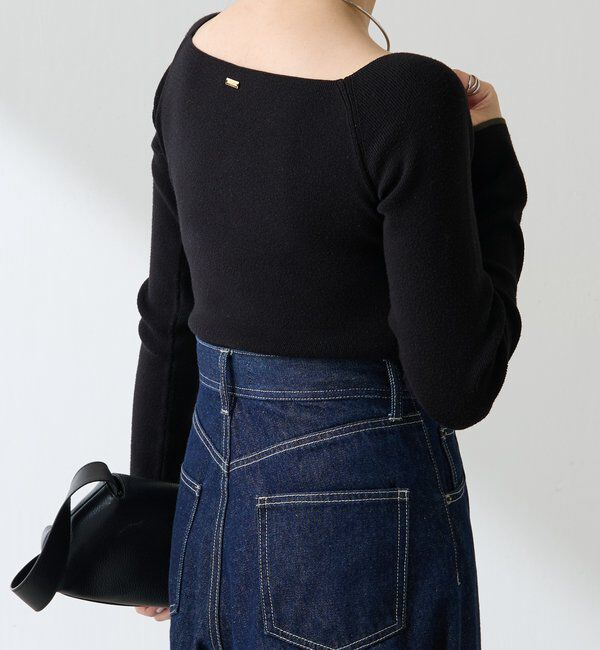  「【2通りで着れる】オフショルダーニット」|ニット・セーター|
