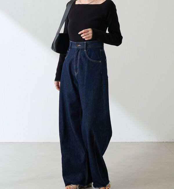  「【2通りで着れる】オフショルダーニット」|ニット・セーター|