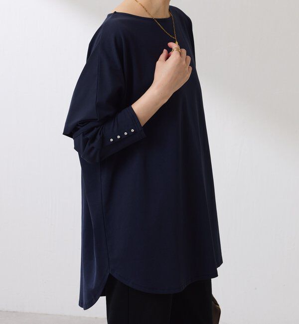  「袖ボタンロンT」|Tシャツ・カットソー|