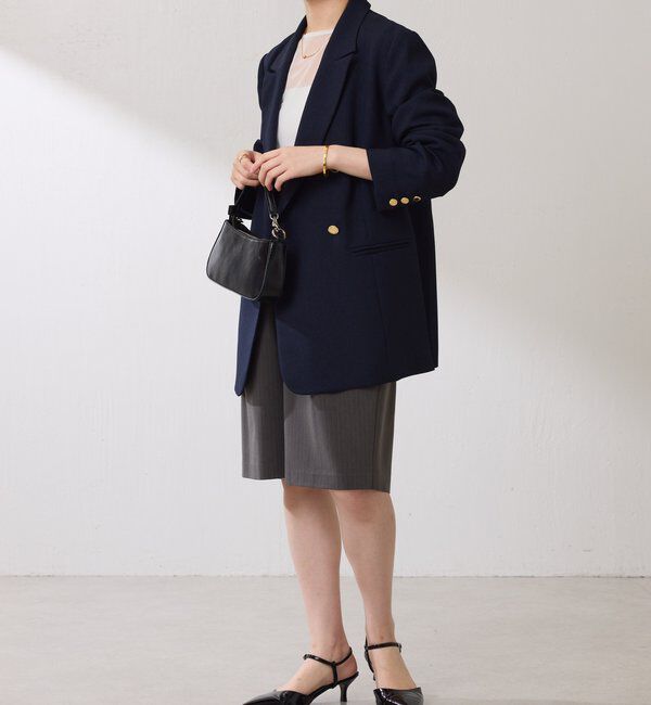  「ウールライクダブルジャケット」|デニムジャケット|