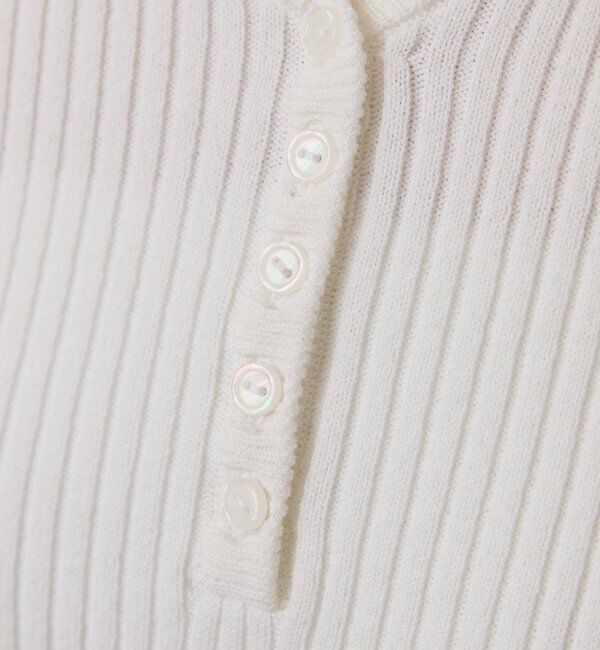  「ヘンリーネックVニット」|ニット・セーター|