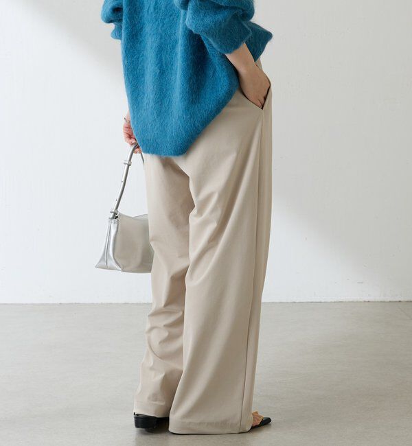  「ロゴベルトトリコットパンツ」|チノ|