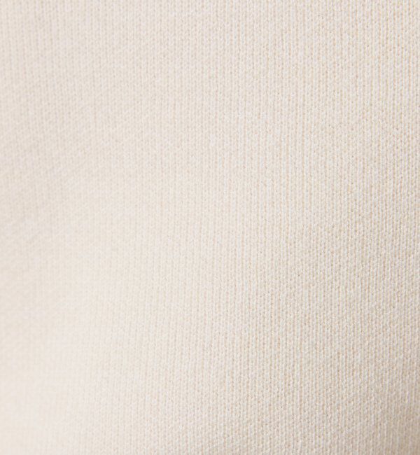  「スウェットライクラウンドヘムニット」|ニット・セーター|