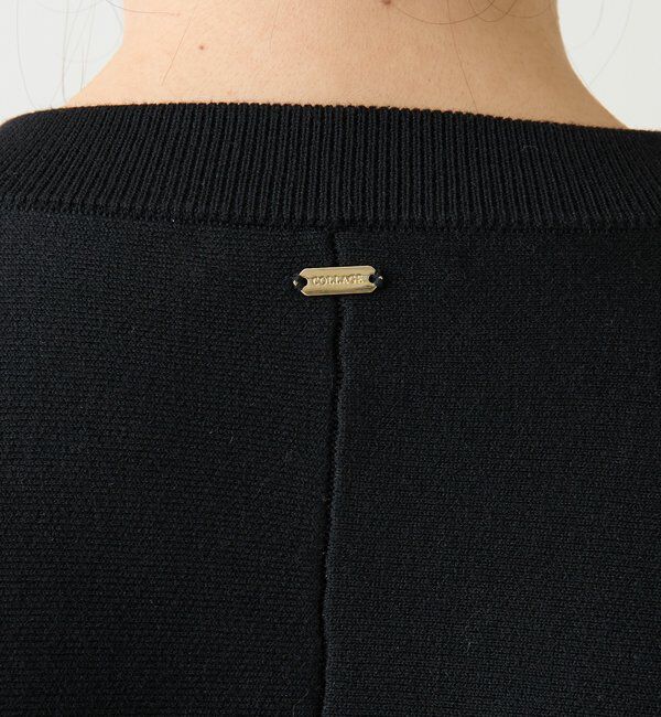  「スウェットライクラウンドヘムニット」|ニット・セーター|