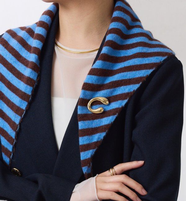  「【PAPILLONNER/パピヨネ】Cカーブブローチ」|リング|