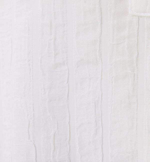  「【ロングシーズン活躍◎】シアークレープパーカー」|シャツ・ブラウス|